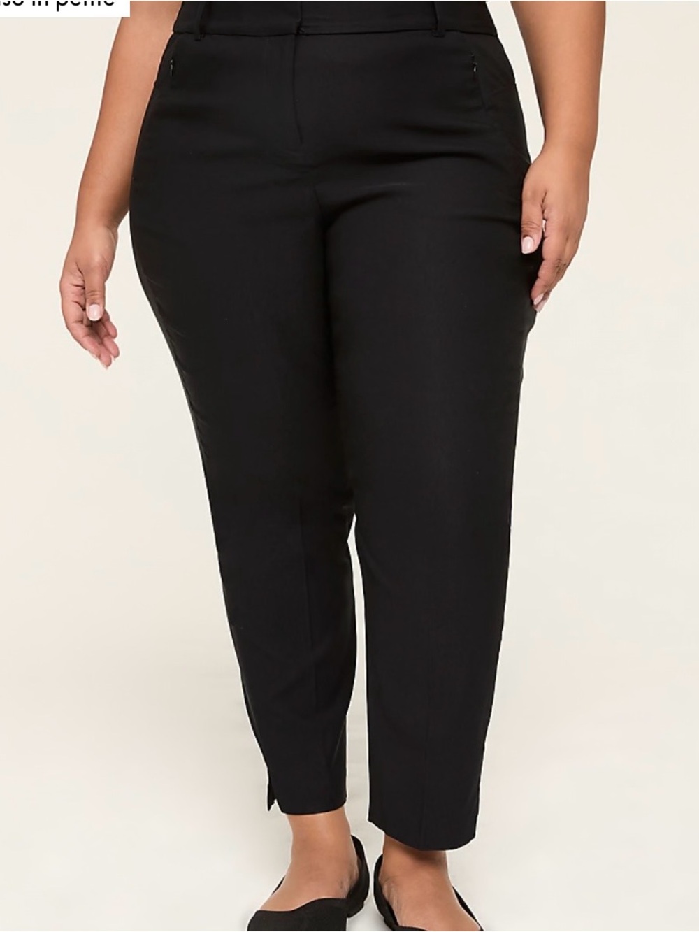 EUC Christopher And Banks Signature slimming Black Pants. Size 4